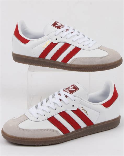 adidas samba herren rot weiß|adidas men's samba.